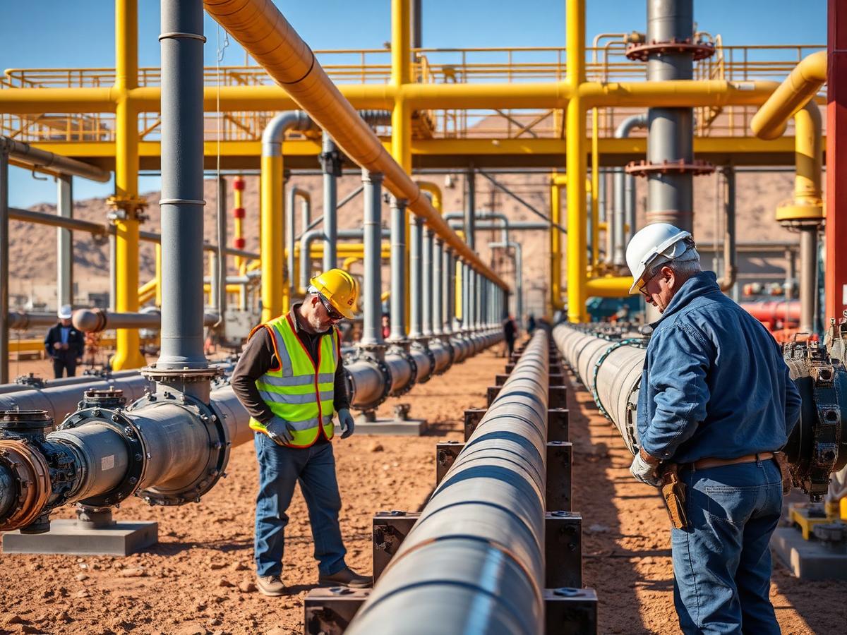 Pipe spool fabrication, Western Region